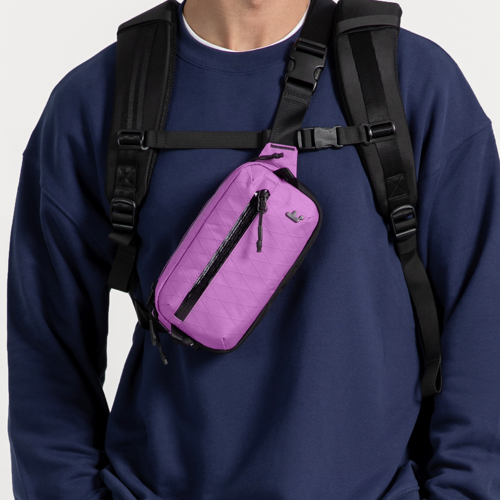 Aviator T35 X-Pac Chest Bag - Durable Crossbody Sling Pack for Outdoor, Travel & Everyday Use - Water-Resistant & Lightweight Design