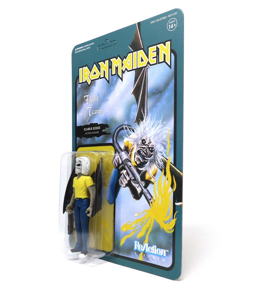 Iron Maiden Wave 2 Icarus Eddie ReAction Figure - Collectible Music Merchandise for Fans & Display