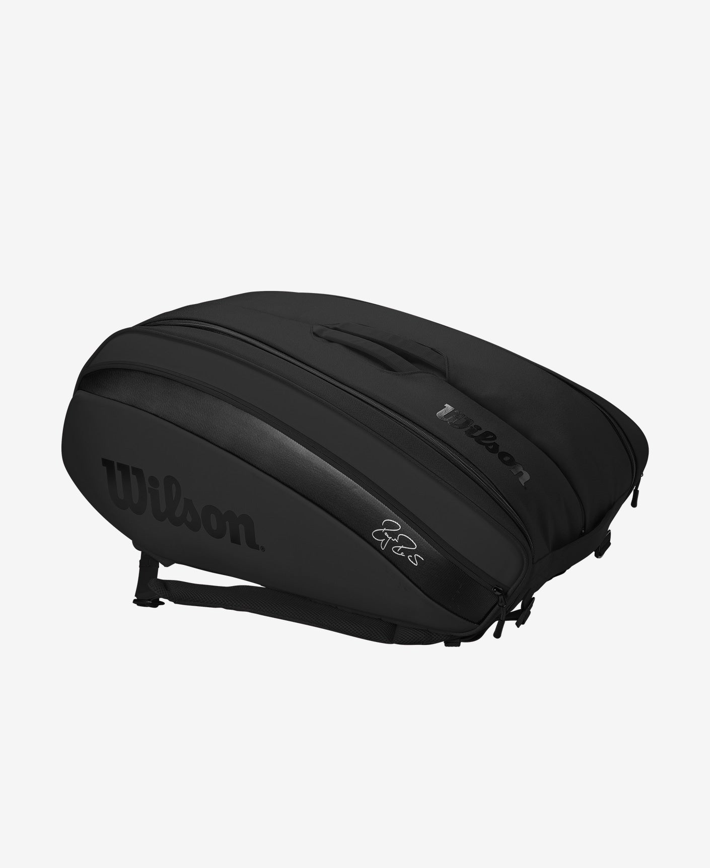 Wilson RF DNA 12 Pack Tennis Bag - Black | Professional Tennis Gear for Men & Women | Perfect for Tournaments, Practice & Travel