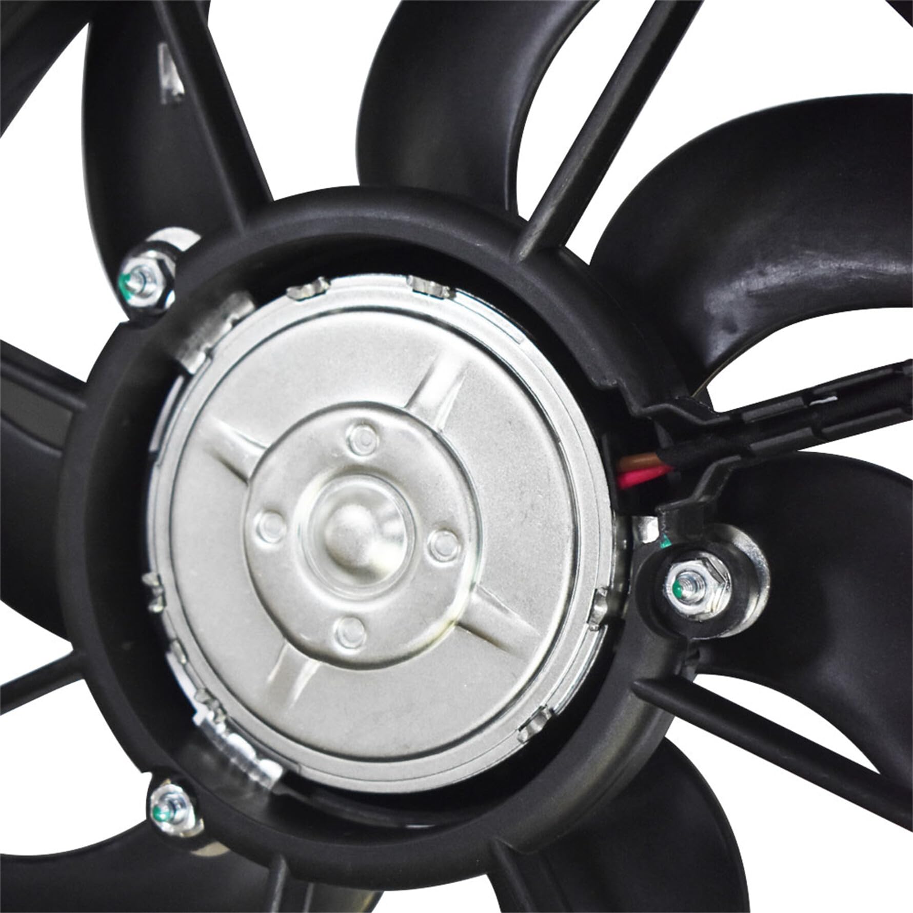 Engine Cooling Fan & Radiator Condenser Replacement for VW Beetle 2012-2013, Golf 2010-2013, Passat 2012-2013, Rabbit 2006-2009 - Compatible with 2.0L & 2.5L Engines - OEM Part Numbers VW3120100 & 1K0959455ET - Perfect for Overheating Prevention & AC System Repair