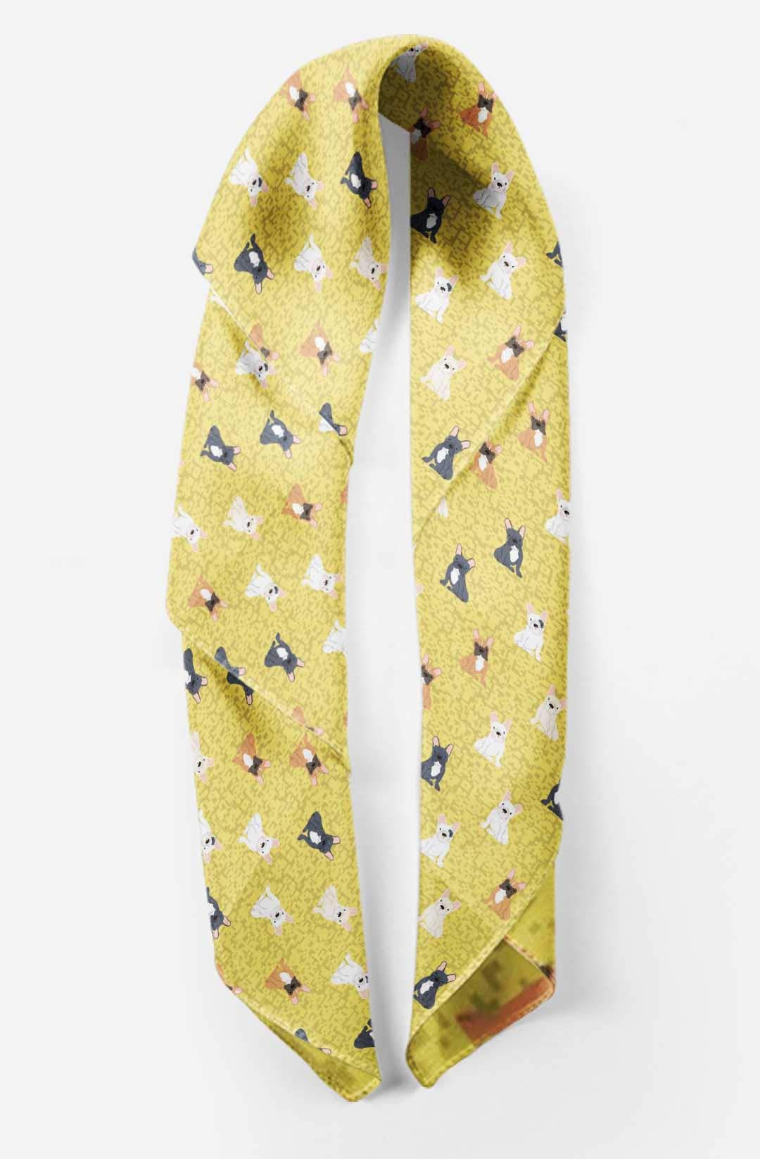 Bimba Printed Pure Silk Scarf for Women - Elegant Hair Wrap, Neck Scarf & Head Bandana - Perfect for Fashion Accessories, Outdoor Activities & Special Occasions