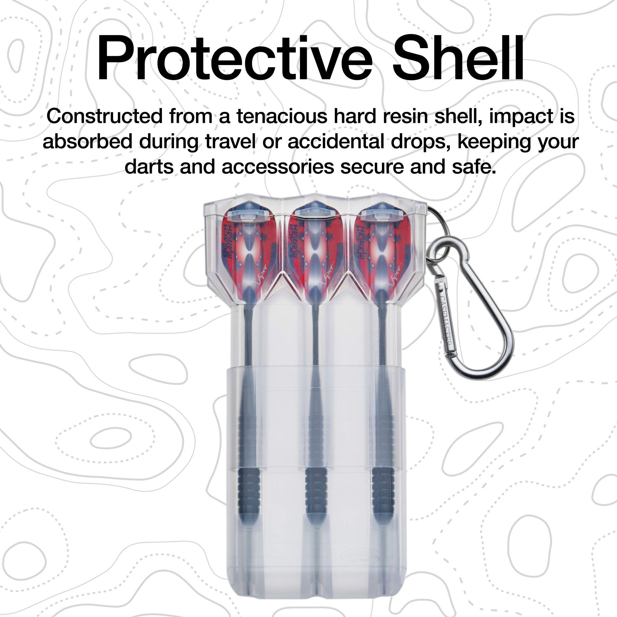 GLD Products Nomad Adjustable Dart Case - Portable Dart Storage for Steel Tip & Soft Tip Darts - Perfect for Home, Bar, or Travel Use
