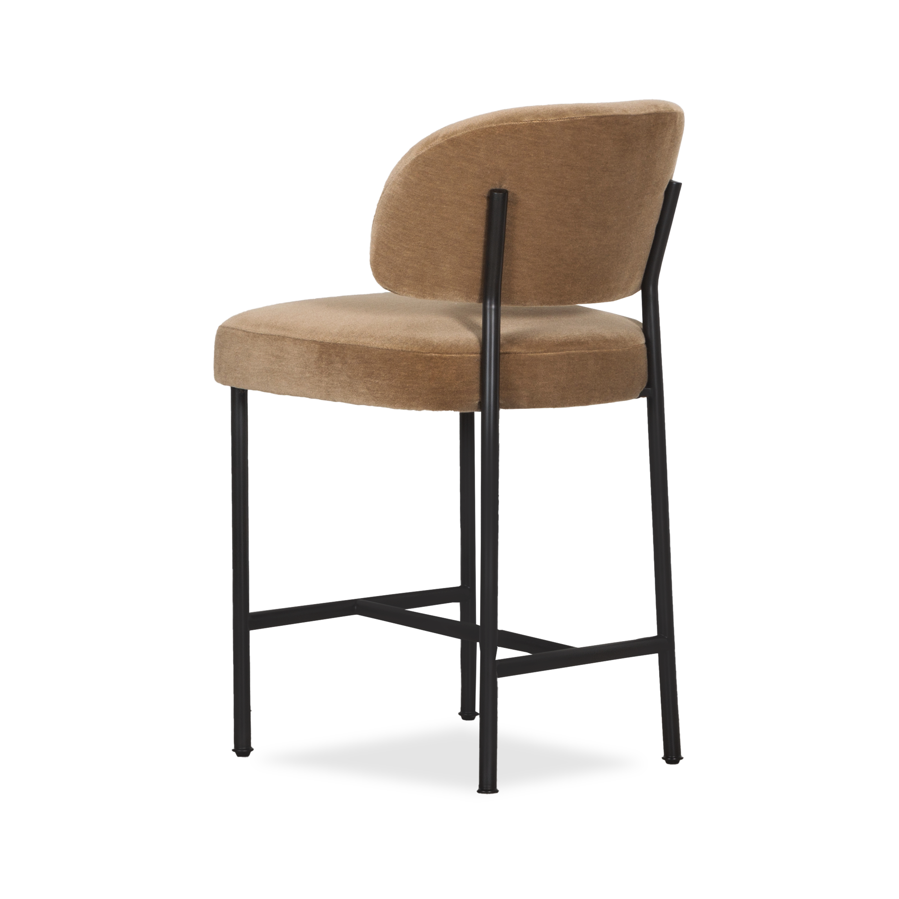 Anvil Counter Stool - Industrial Style Bar Stool with Adjustable Height for Kitchen Island, Breakfast Nook & Home Bar | Durable Metal Frame & Comfortable Seat