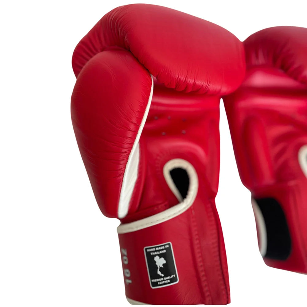 Premium Siam Leather 16oz Boxing Gloves for Training & Sparring - Ideal for Boxing, MMA, Kickboxing & Fitness Workouts