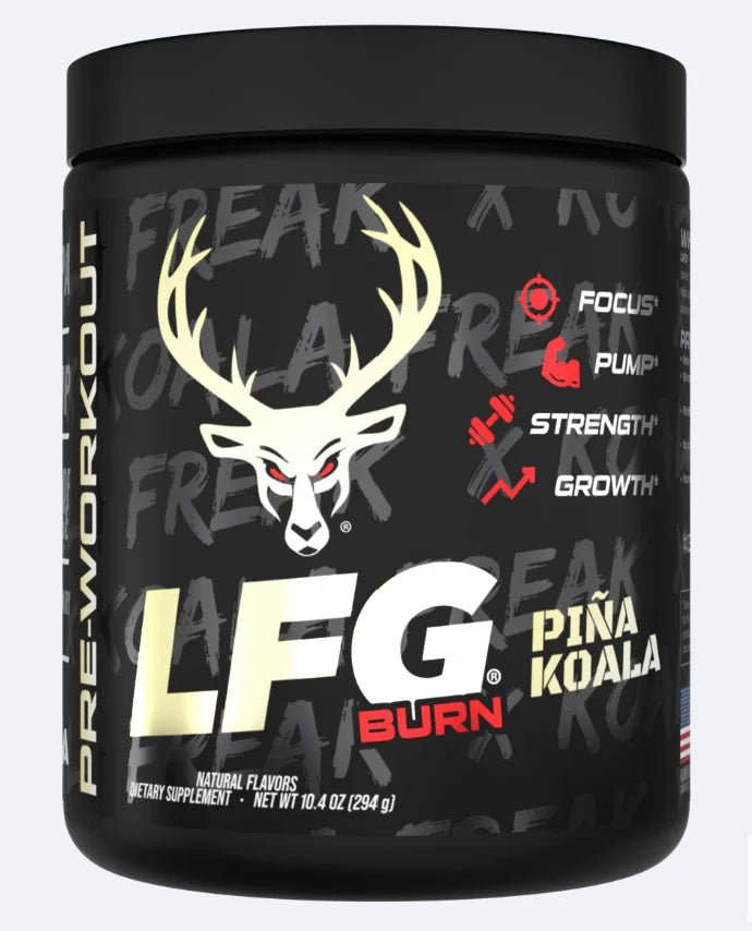 Bucked Up LFG Burn Thermogenic Pre Workout Powder - Fat Burning Energy Booster for Gym & Weight Loss - Best for Intense Workouts & Fitness Goals