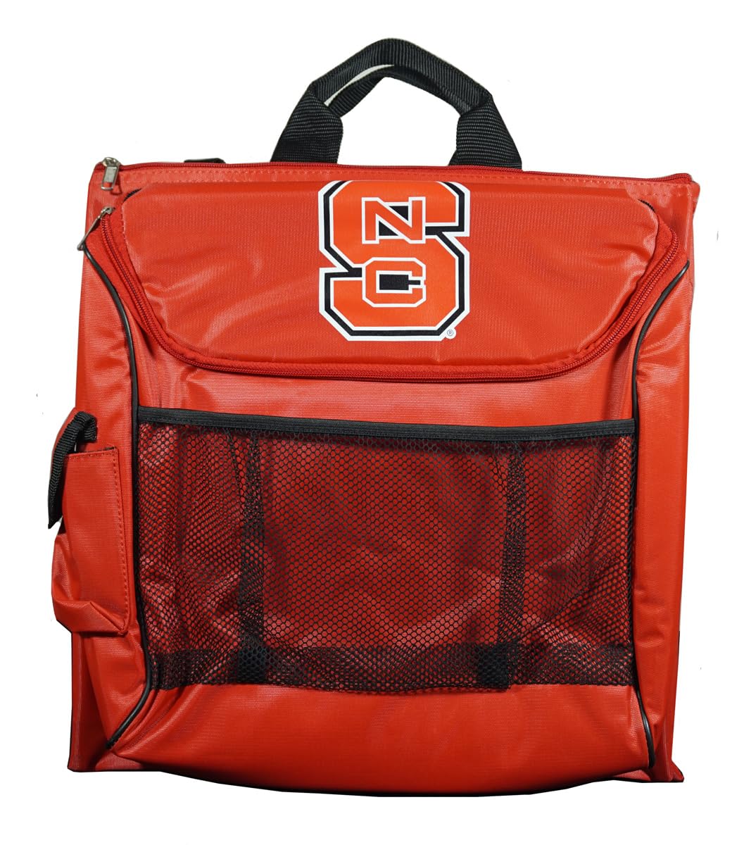 BSI NC State Wolfpack Cooler Seat Cushion - Portable Stadium Seat for Football Games, Tailgating, Picnics & Outdoor Events - Officially Licensed College Merchandise