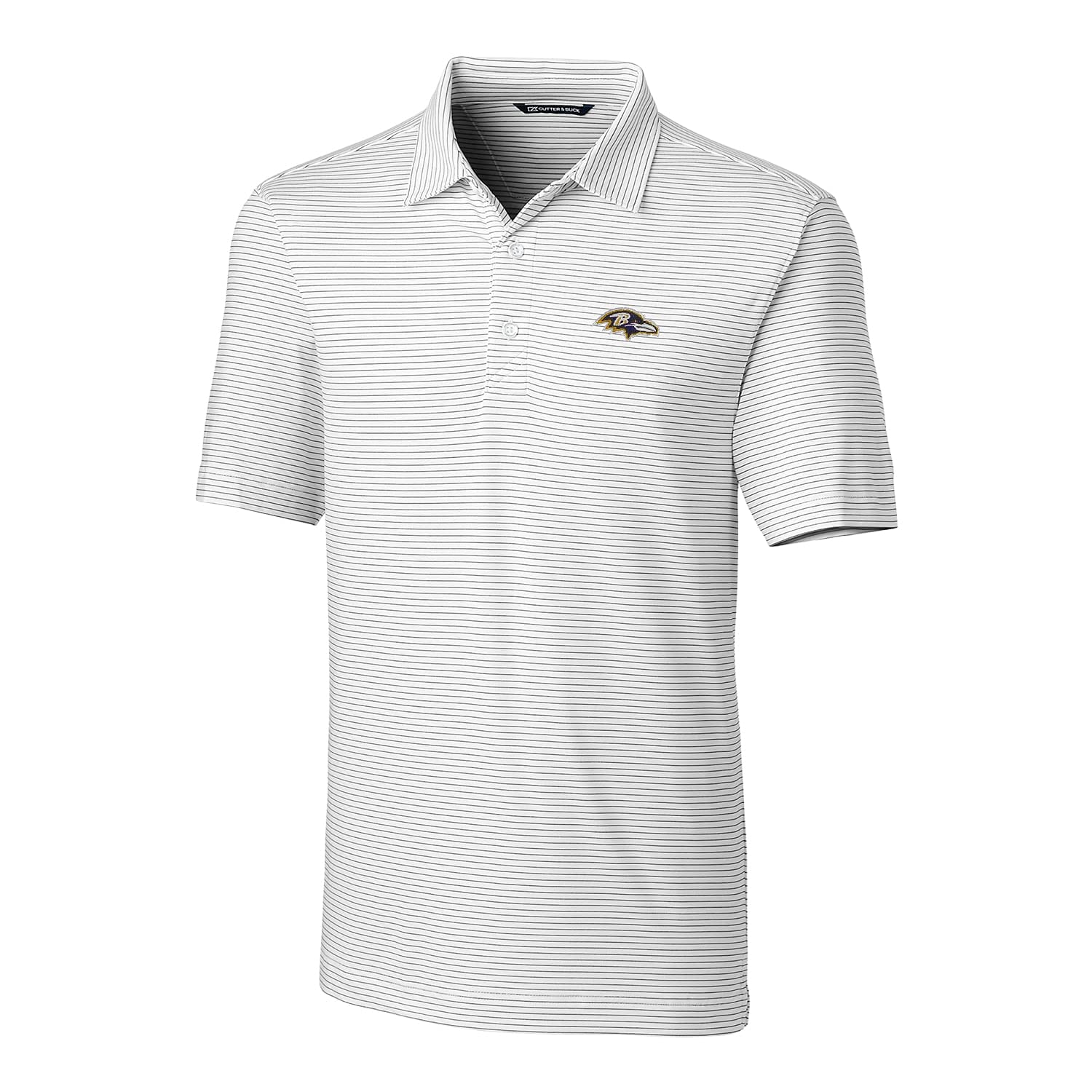 Cutter & Buck Men's NFL Big & Tall Forge Pencil Stripe Polo Shirt - Comfortable & Stylish Sports Apparel for Football Fans, Game Day & Casual Wear