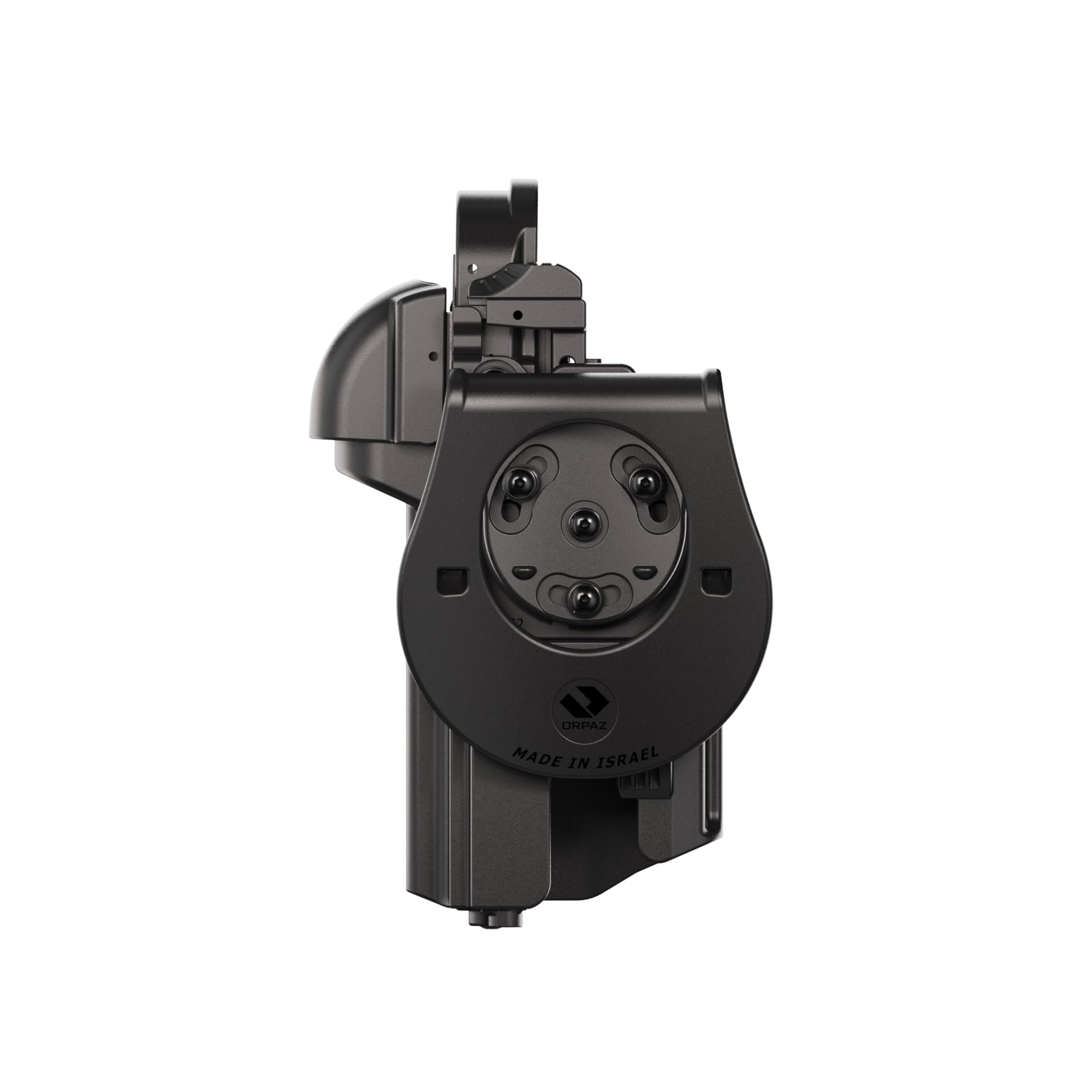 Orpaz T40 G45 OWB Light Bearing Holster - Level II/III Retention - Compatible with Glock 45 & Most Weapon Lights/Lasers/Optics - Perfect for Duty Carry, Range Training & Tactical Use