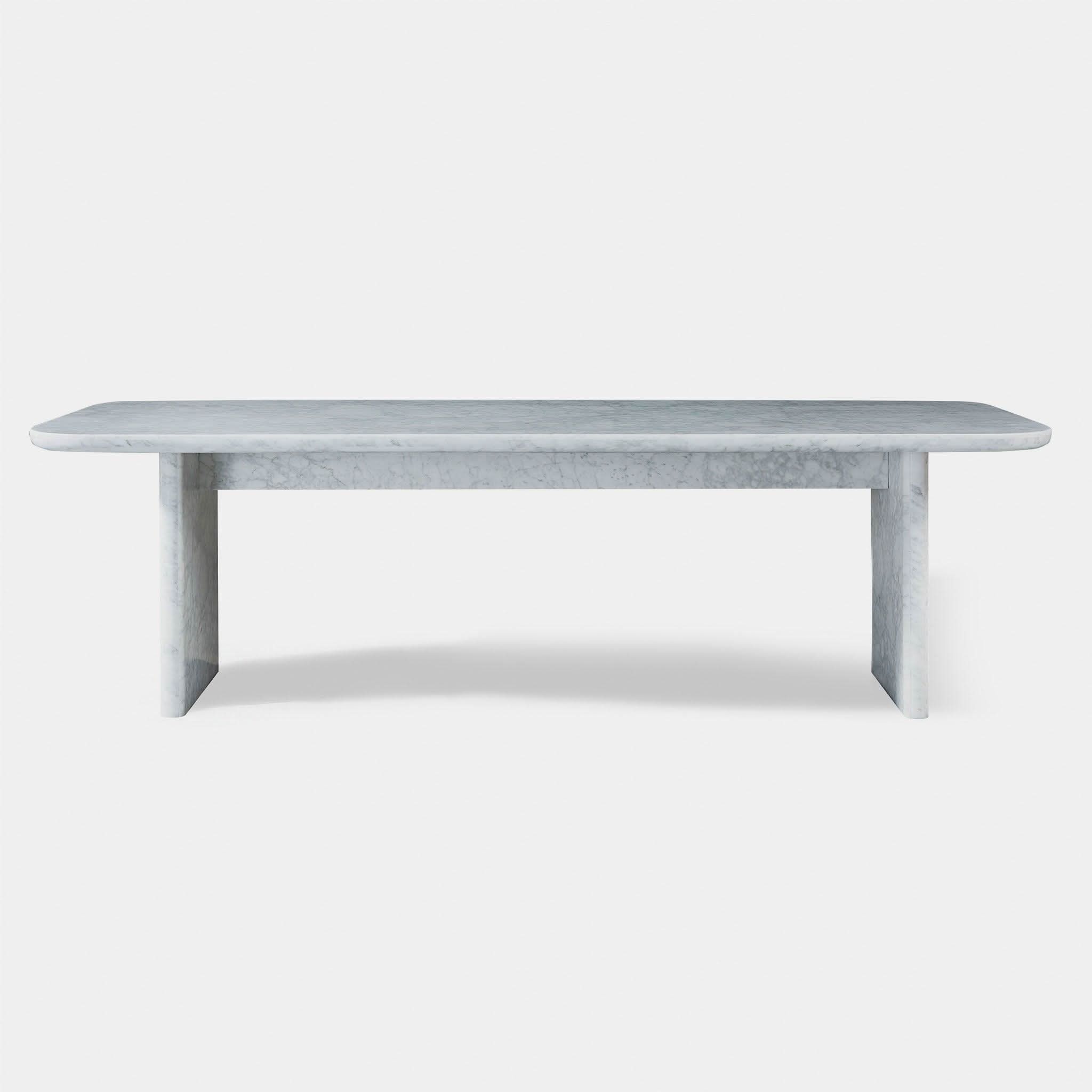 Ford 108-Inch Dining Table - Modern Solid Wood Farmhouse Style for 8-10 People | Perfect for Family Gatherings, Dinner Parties & Open Concept Living Spaces