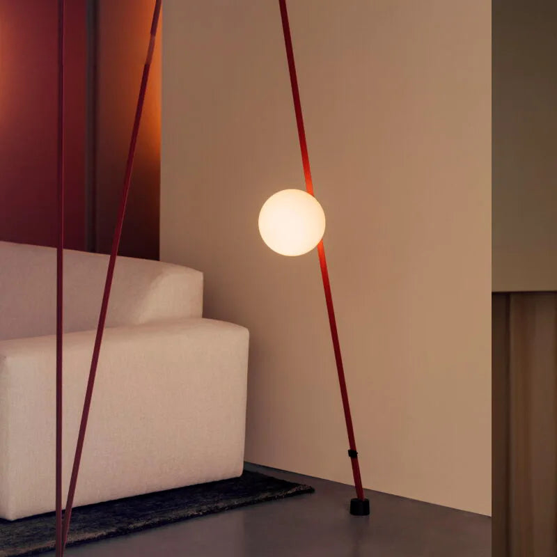Modern Suspended Sphere Belted Pendant Light - Industrial Style Ceiling Fixture for Dining Room, Kitchen Island & Bedroom Decor