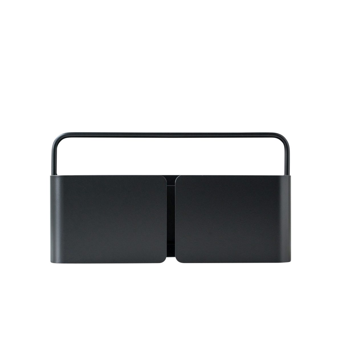 DESIGNSTUFF The Carry All Caddy and Storage Box - Black | Multi-Purpose Organizer for Home, Office, Bathroom & Car | Perfect for Toys, Makeup, Tools & Essentials