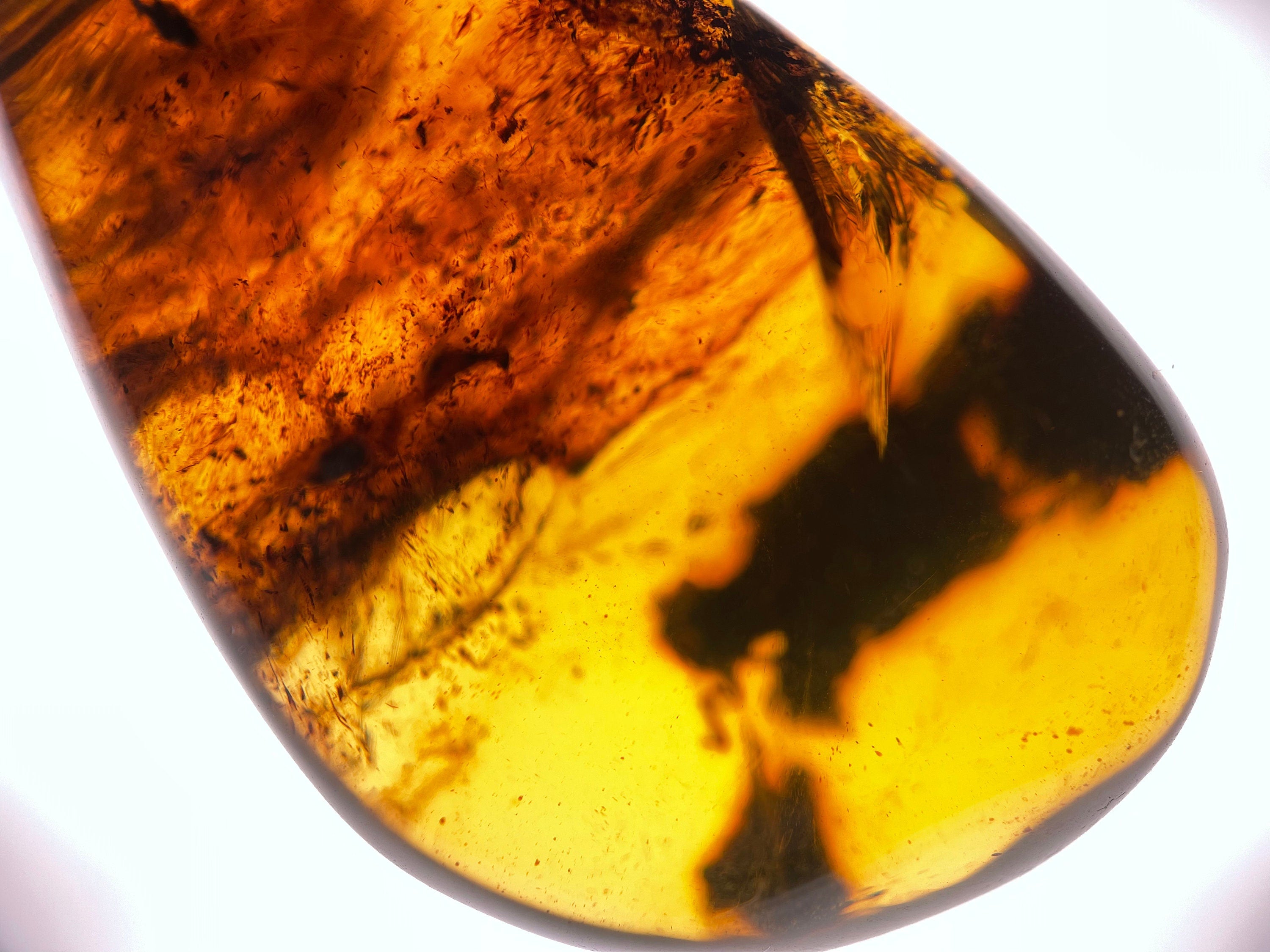 Authentic Mexican Amber Crystal Pendant Necklace - Handmade Healing Jewelry with Natural Stones | Spiritual Gift, Energy Balancing & Chakra Healing Accessory for Meditation & Wellness