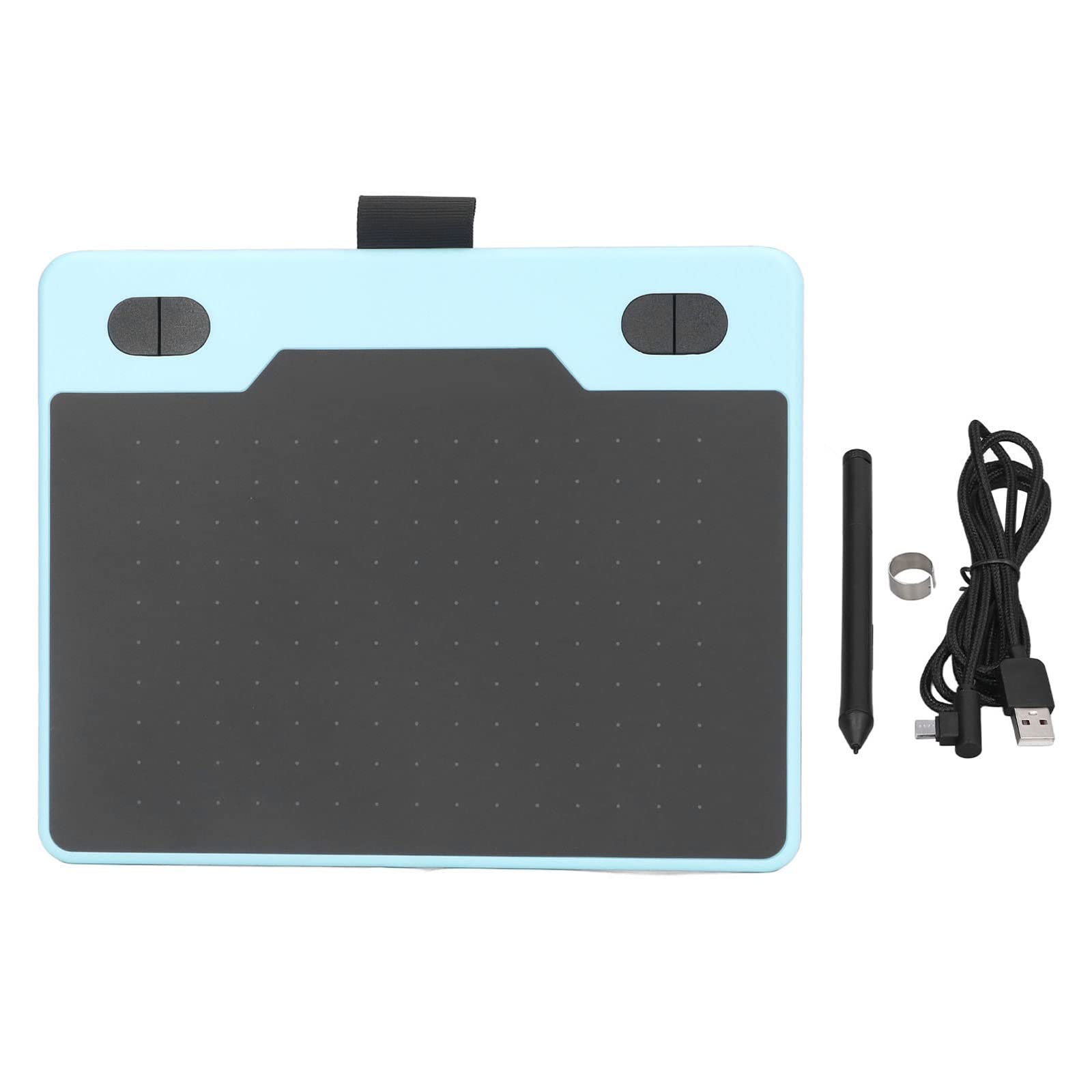 Professional Portable Electronic Graphics Tablet with 8192 Battery-Free Passive Rechargeable Pen, 233/s Reading Speed - Ideal for Notebook, Tablet & Mobile Phone - Perfect for Digital Art, Design & Online Teaching