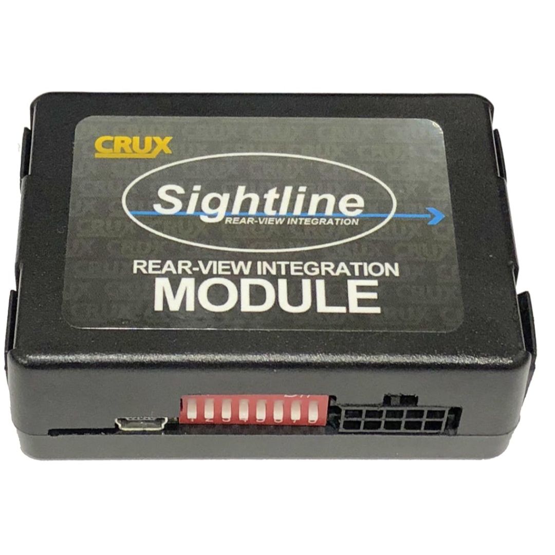 Crux VRFCH 75U Front View Camera Interface for Jeep Compass & Renegade | Uconnect System Integration | Sightline Safety View | Backup Camera Ready (Camera Not Included) | Perfect for Off-Roading & Parking Assistance