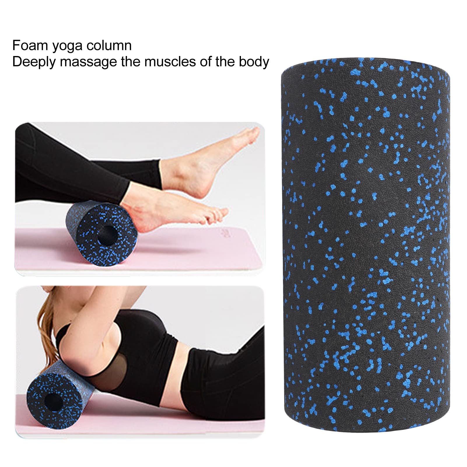 Premium Fascia Roller Set - Deep Tissue Muscle Massage Roller with Lacrosse Ball & Foam Roller for Myofascial Release, Pain Relief & Recovery - Perfect for Gym, Yoga & Post-Workout Recovery