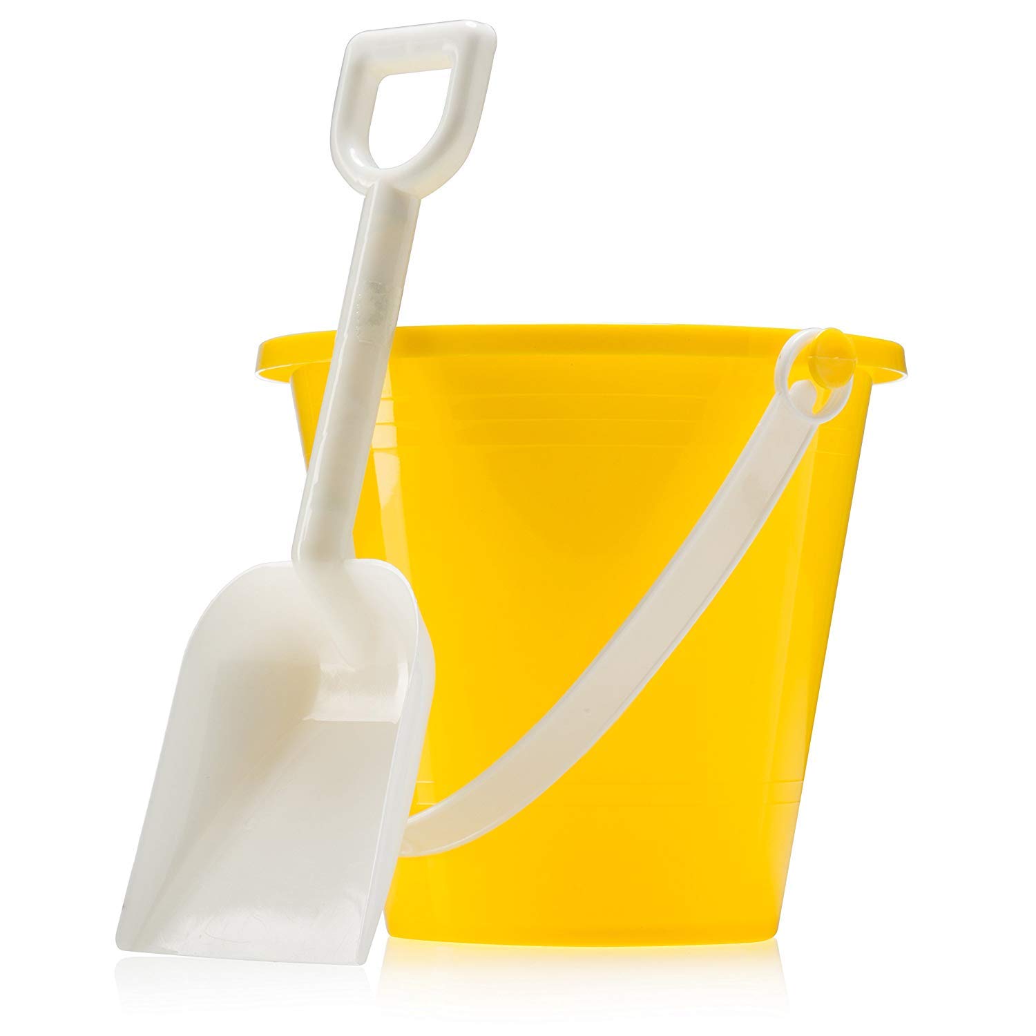 Top Race 6-Pack Kids Beach Toys Set - 5 Sand Pails, Shovels & Sandcastle Molds for Outdoor Play - Durable Sandbox & Pool Accessories for Toddlers - Perfect for Beach, Backyard & Summer Water Activities