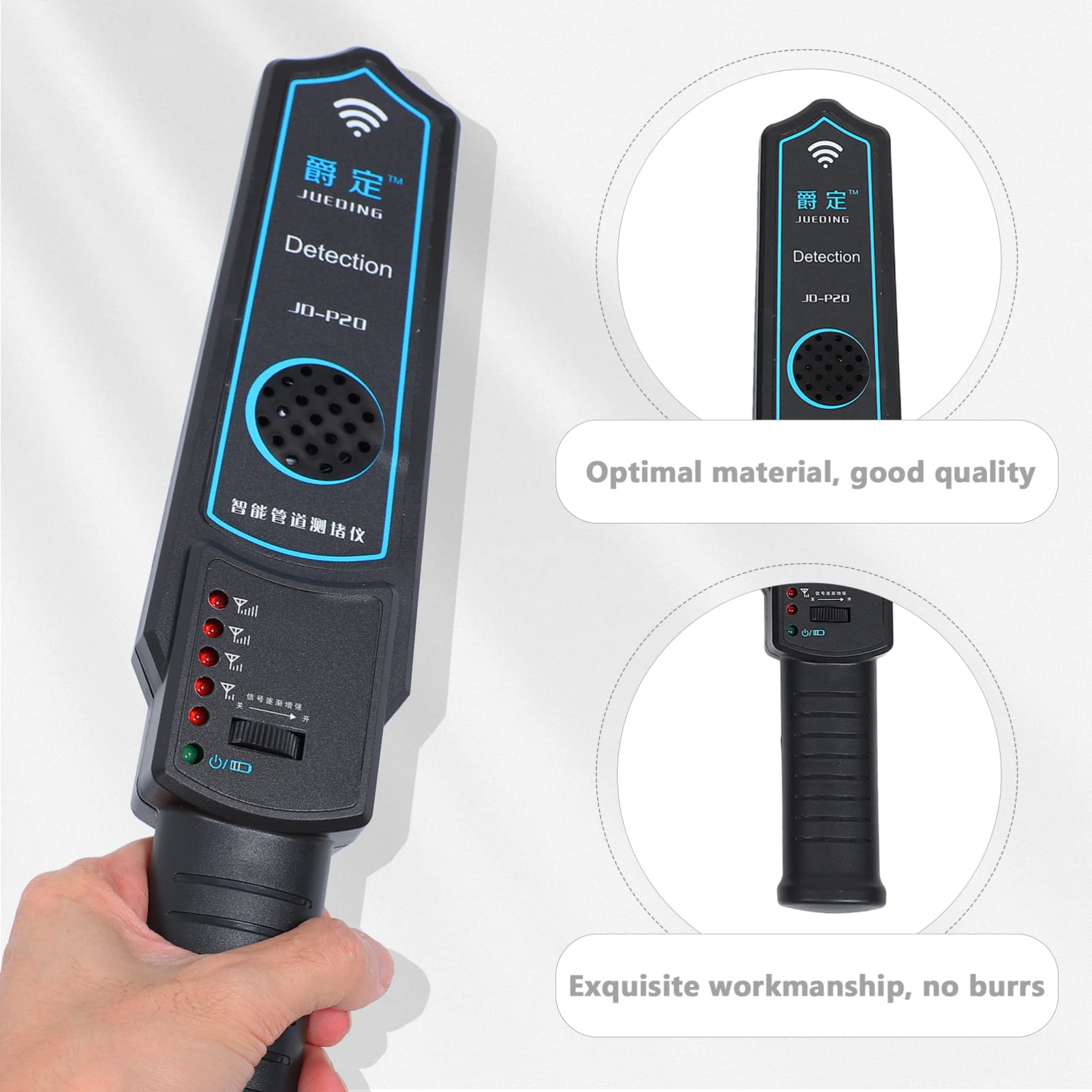 Wall Scanner & Pipe Blockage Detector - Professional Plumbing Tool for Locating Clogs in Pipes & Drains | Ideal for Home Inspection, Plumbing Repairs & DIY Projects