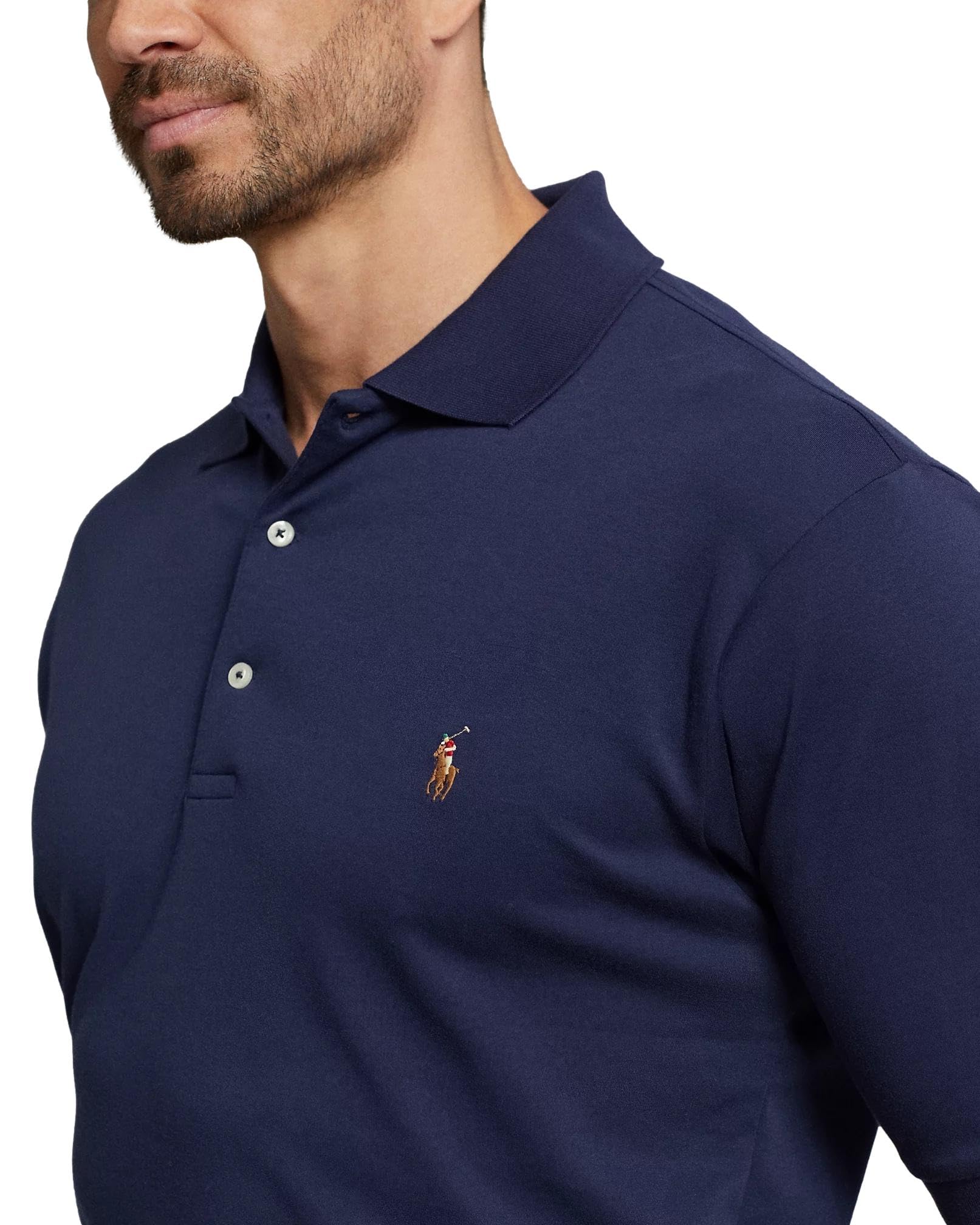 POLO RALPH LAUREN Men's Big & Tall Signature Waffle Knit Sweater - Comfortable Oversized Pullover for Casual Wear & Office Outfits