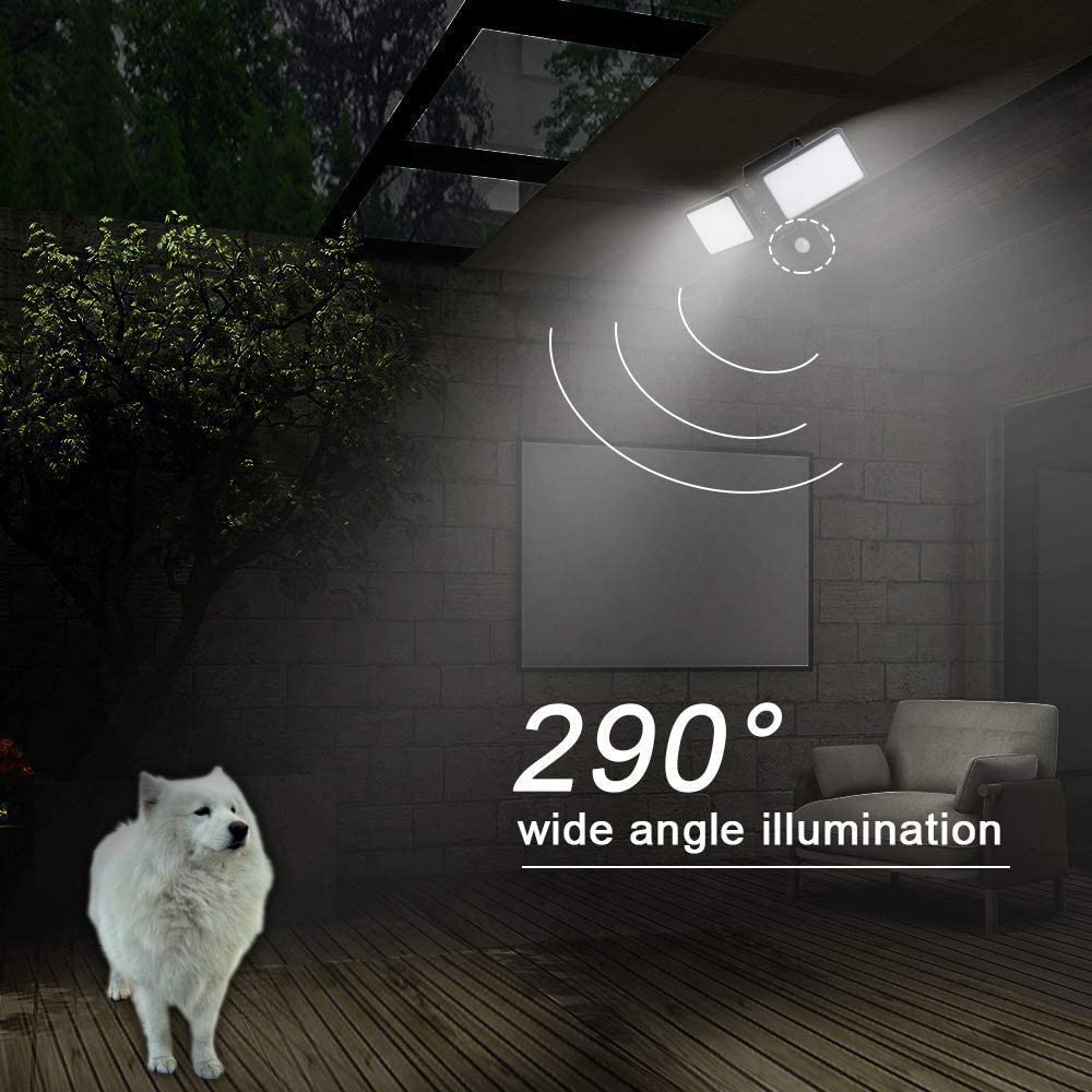Depuley 20W LED Motion Sensor Flood Light Outdoor - Waterproof Security Lights with PIR Sensor for Garage, Yard, Patio, Pathway & Porch - Daylight White Plug-In Fixture (Ideal for Home Security & Outdoor Lighting)