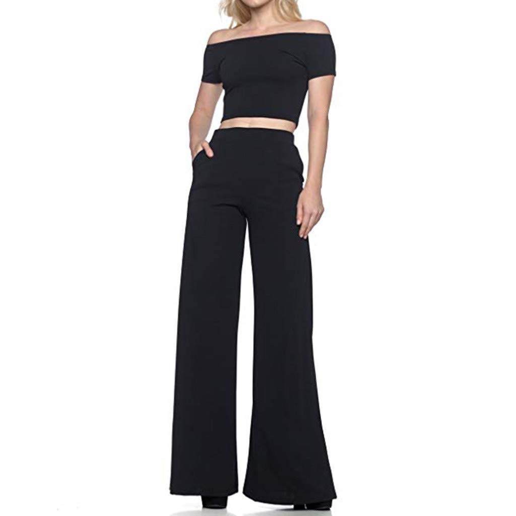 MOOKO Women's High Waisted Work Dress Pants - Wide Leg Bootcut Business Casual Office Pants, Wrinkle Free & Comfortable for Professional Wear | Perfect for Office, Meetings, and Business Travel