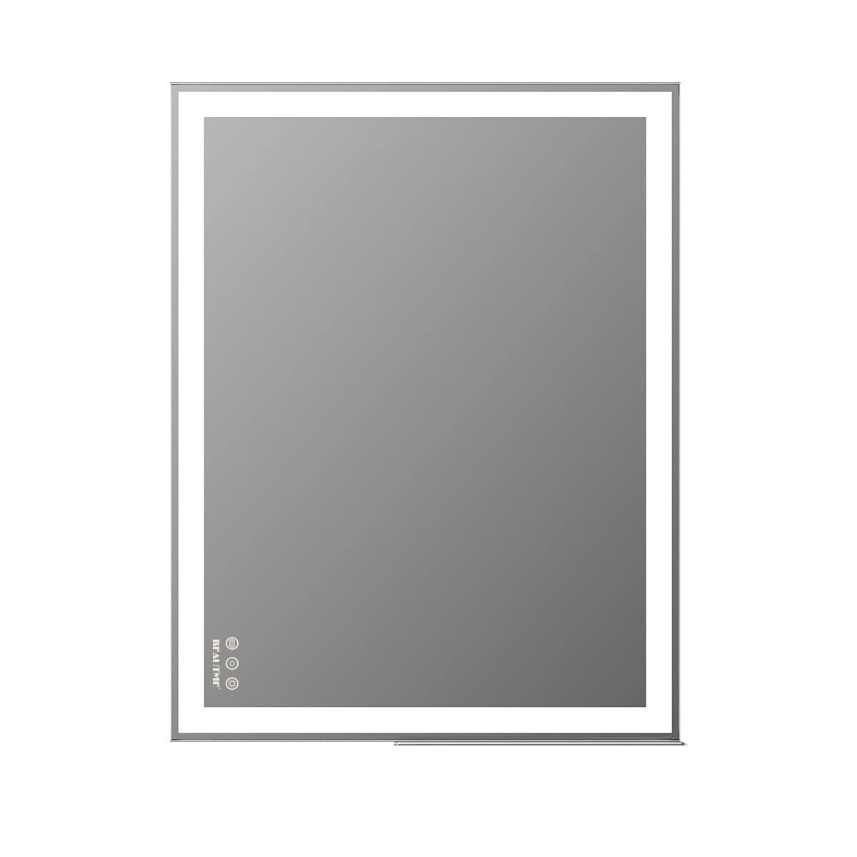 TXXM Smart LED Bathroom Vanity Mirror - Wall Mounted Adjustable Mirror with Anti-Fog, 3 Color Lighting (White/Warm/Natural), Touch Switch & Memory Function - Perfect for Modern Bathrooms, Makeup Vanity, and Dressing Rooms