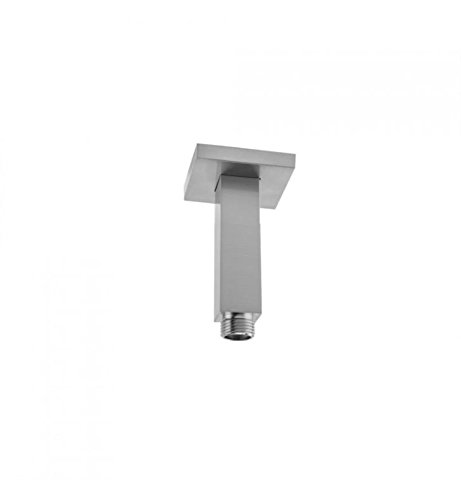 Jaclo 8077-WH 6 Inch White Ceiling Escutcheon Plate - Decorative Flange Cover for Pipes & Wires - Perfect for Bathroom, Kitchen & Basement Renovations