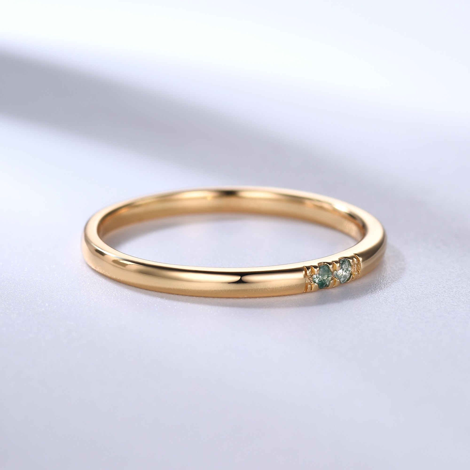 Personalized Family Birthstone Ring with 2-5 Birthstones - Meaningful Gift for Mother, Grandma, Anniversary, Wedding & Family Reunions