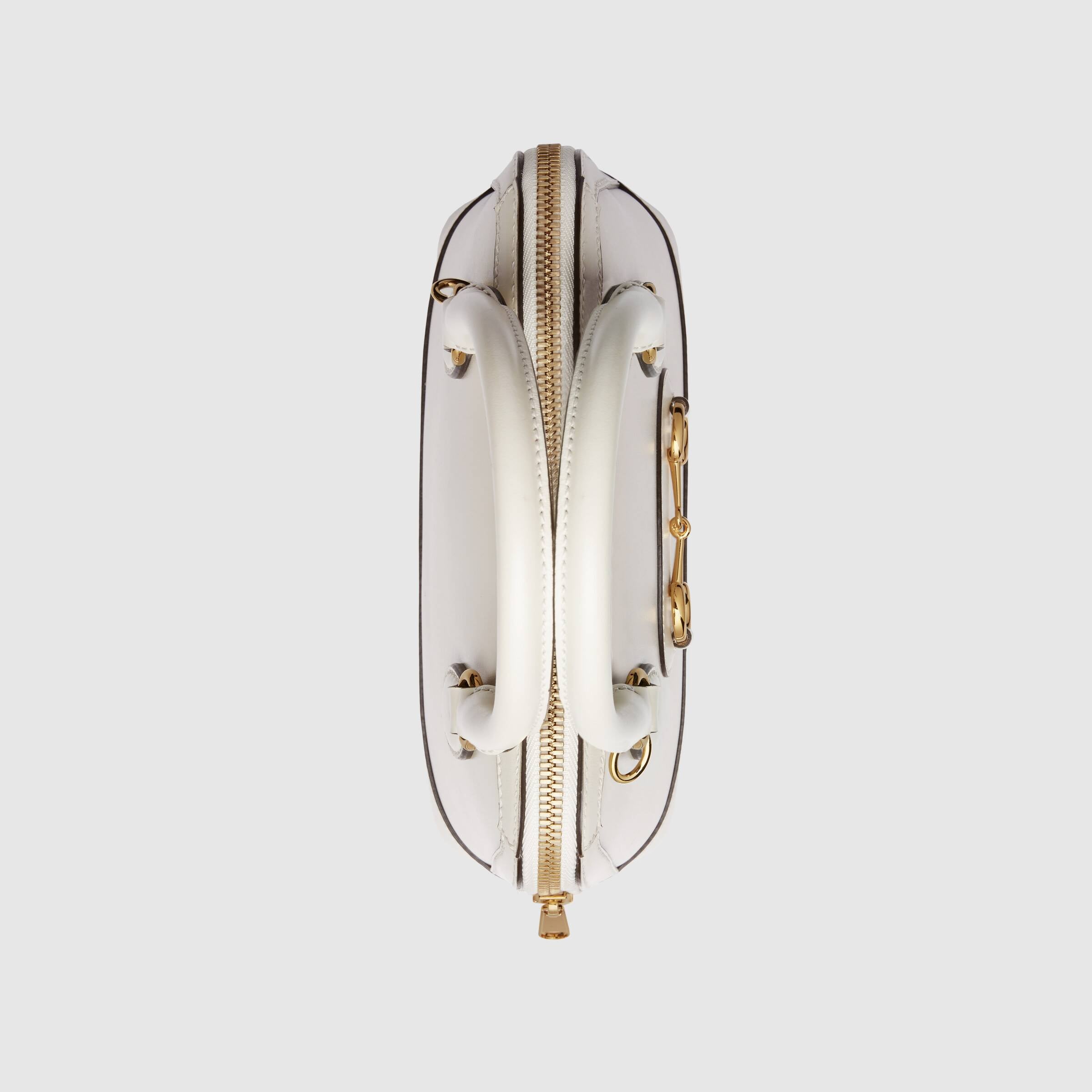 Gucci 1955 Horsebit Small Top Handle Bag in White - Luxury Leather Shoulder Bag for Women, Perfect for Work, Date Night & Special Occasions