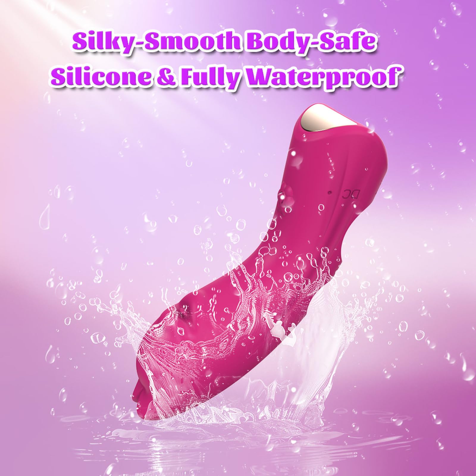 10-Speed G Spot Vibrator for Women - Mini Clitoral Stimulator with Multiple Vibration Modes, Couples Sex Toy for Enhanced Intimacy | Perfect for Solo Play, Foreplay & Spicing Up Relationships (Red)