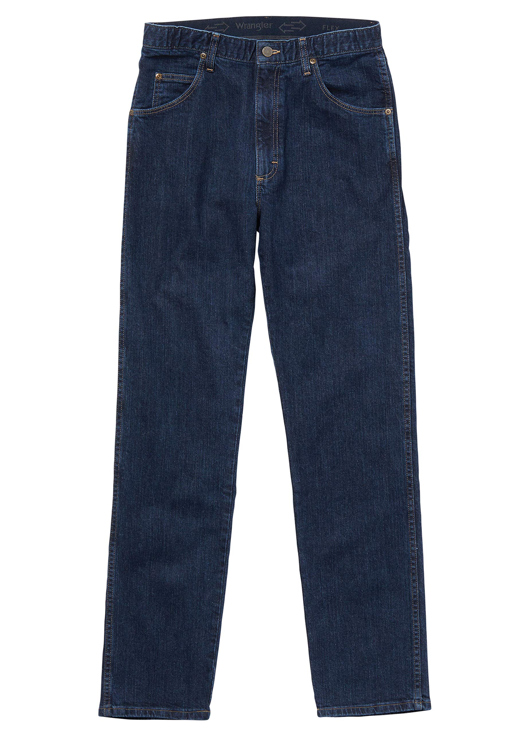 Wrangler Men's Rugged Wear Classic Fit Jeans - Durable Denim Pants for Casual & Work Wear | Perfect for Outdoor Activities, Ranch Work & Everyday Use