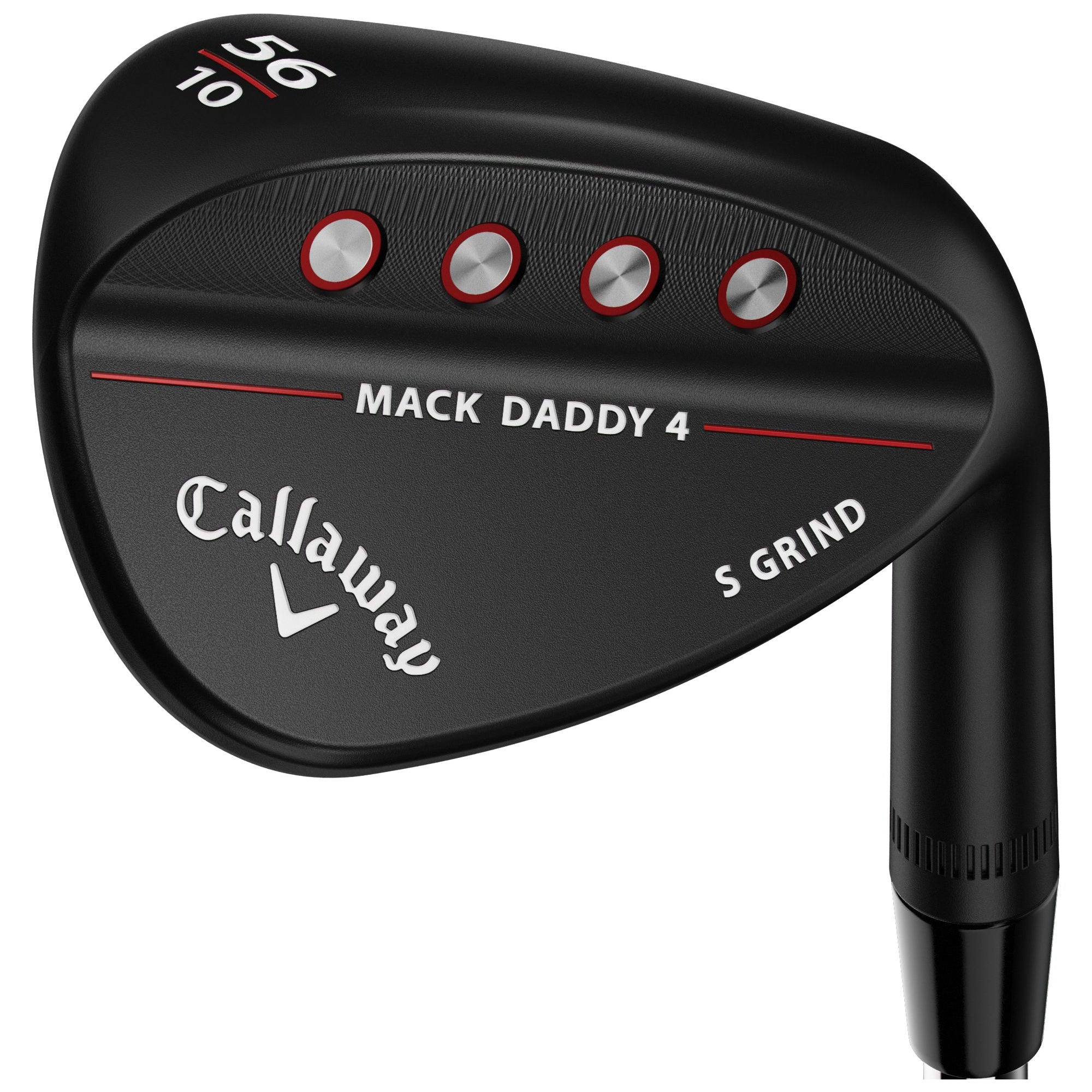 Callaway Mack Daddy 4 Black Golf Wedge for Men - Premium Sand & Lob Wedge for Short Game Precision - Perfect for Bunker Shots, Chipping & Approach Shots on the Course
