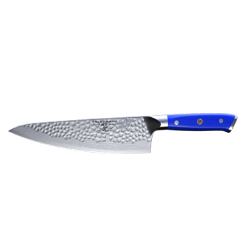Premium 8-Inch Chef's Knife - Shogun Series X with Colored ABS Handle by Dalstrong | Professional Kitchen Knife for Slicing, Dicing & Chopping | Perfect for Home Cooks & Professional Chefs