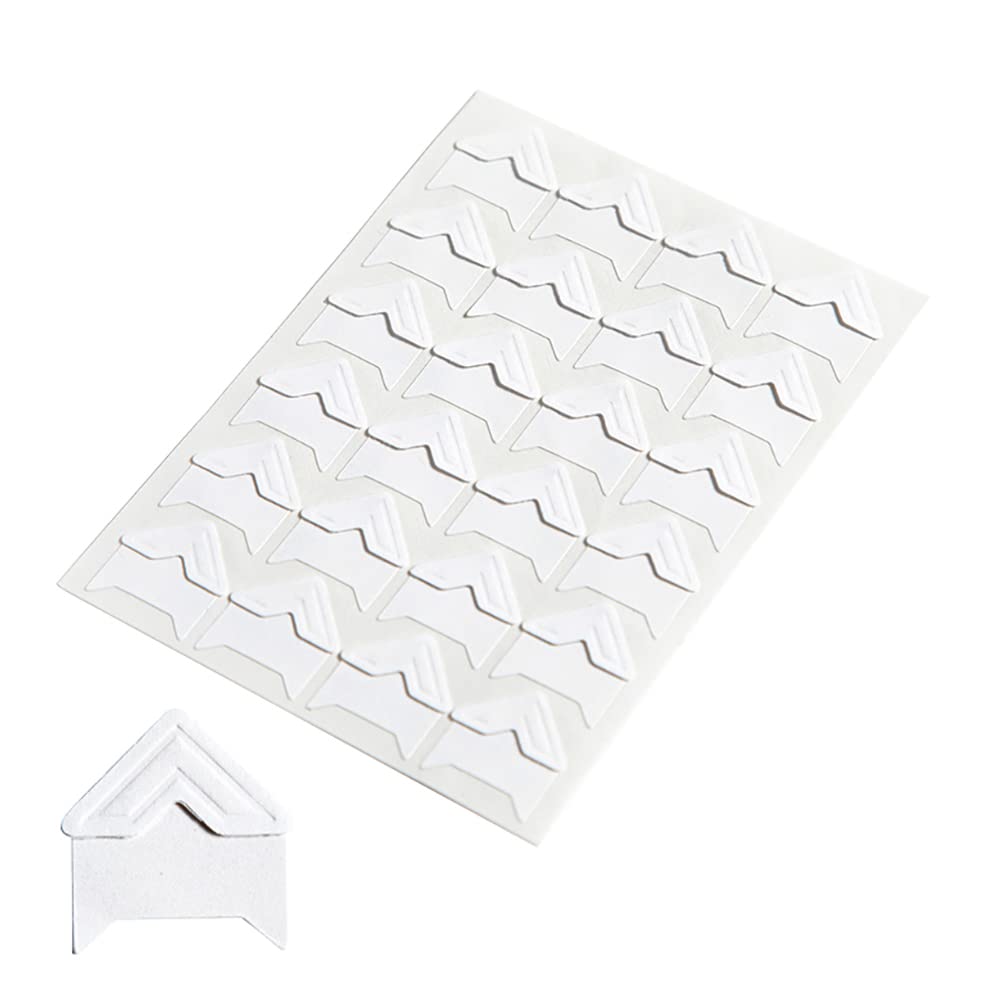 360PCS Self-Adhesive Photo Corners & Mounting Stickers - Acid-Free for Scrapbooking, Photo Albums, Journals, Memory Books - Perfect for DIY Projects, Travel Scrapbooks & Home Decor