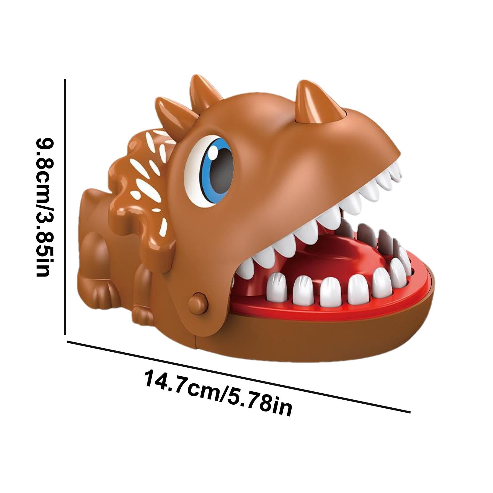 Dinosaur Dentist Game - Interactive Biting Finger Toys for Kids Ages 4+, Fun Dragon & Dinosaur Mouth Toy for Pretend Play, Educational Dentist Games for Preschoolers - Perfect for Birthday Gifts & Classroom Activities