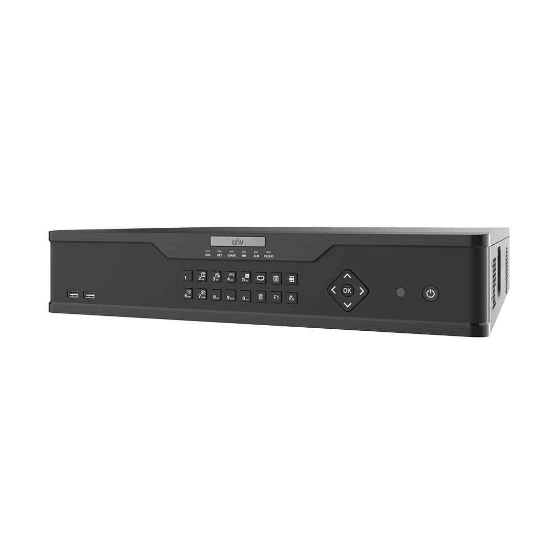 Uniview NVR304 16X 32 Channel 4 SATA Network Video Recorder for Business Security Surveillance - 4K HD Video Storage System with AI Analytics for Home & Office Protection