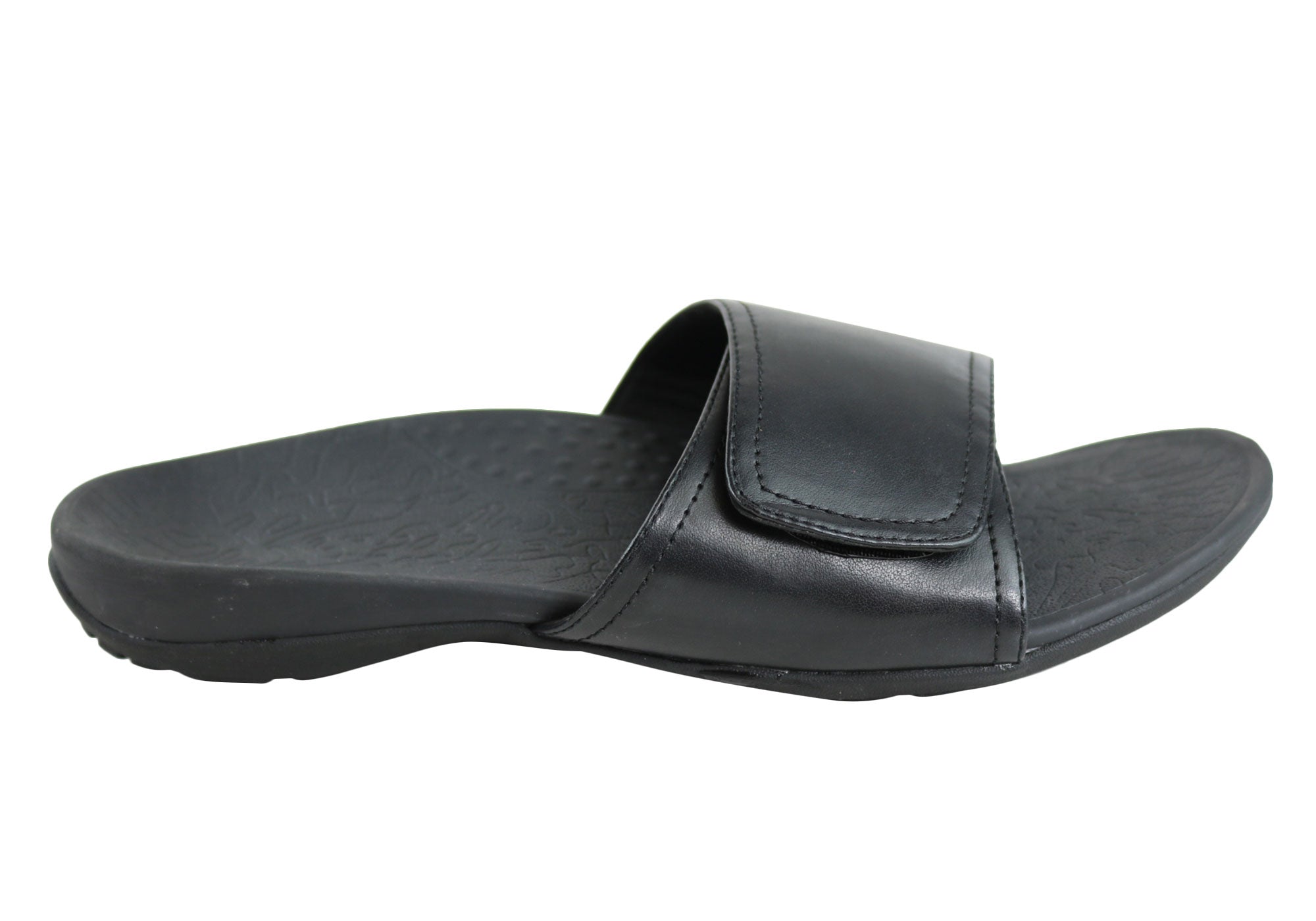 Men's Orthotic Sandals with Arch Support - Comfortable Slide Sandals for Plantar Fasciitis & Flat Feet - Perfect for Walking, Travel & Summer Outdoor Activities