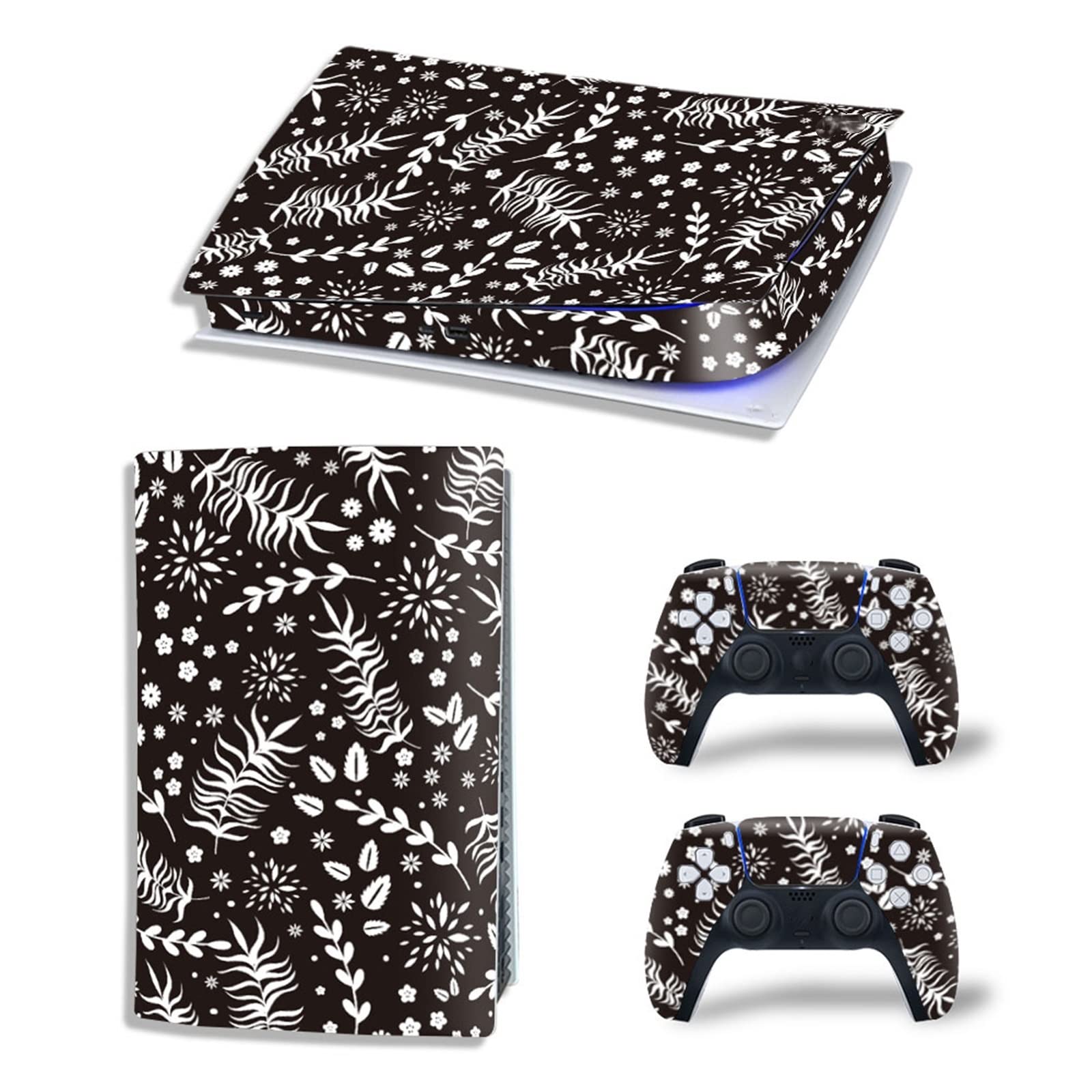Anime Vinyl Skin Wrap for PS5 Digital Edition Console & 2 Controllers - Bubble-Free, Durable, Scratch-Resistant Cover (48648) - Perfect Gift for Gamers & Anime Fans - Great for Gaming Setups, Themed Rooms & Collector Displays