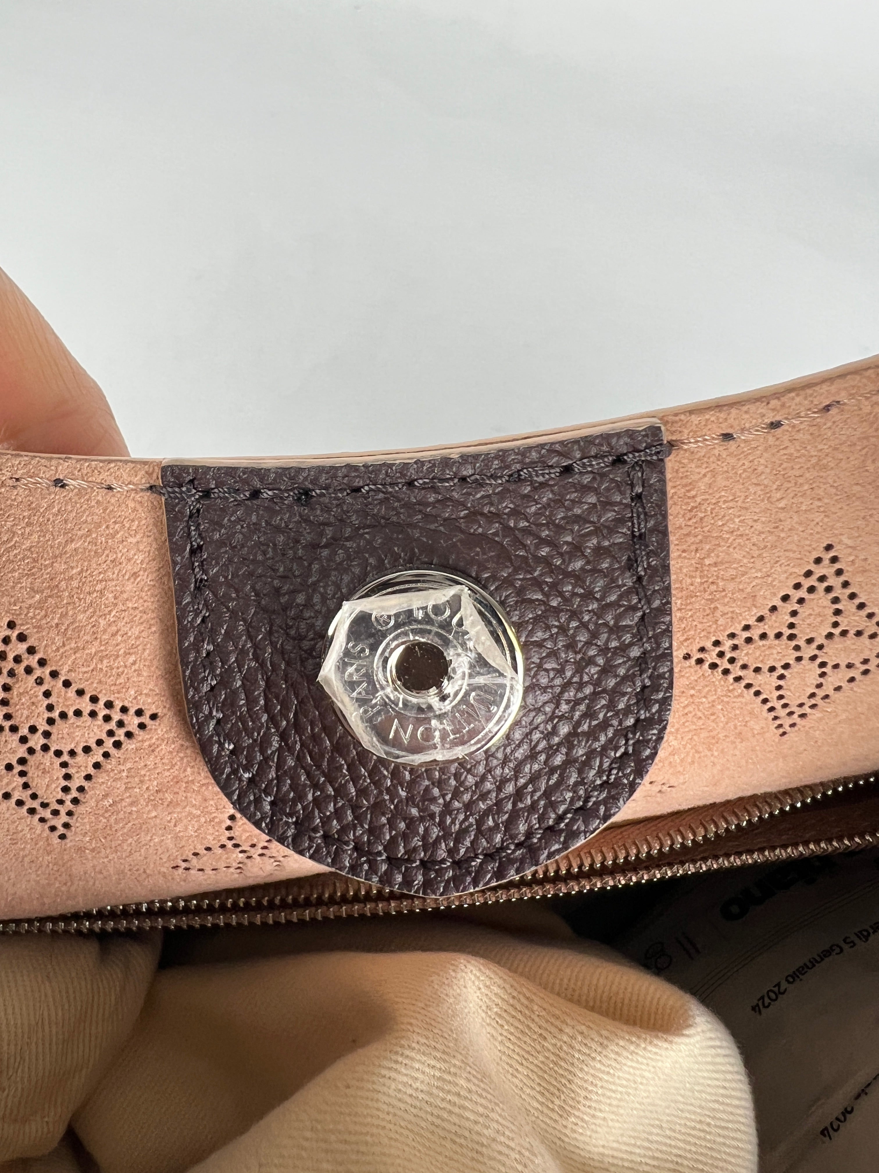 Louis Vuitton Monogram Mahina Carmel Crossbody Bag - Luxury Leather Handbag for Women, Perfect for Work, Travel & Evening Events