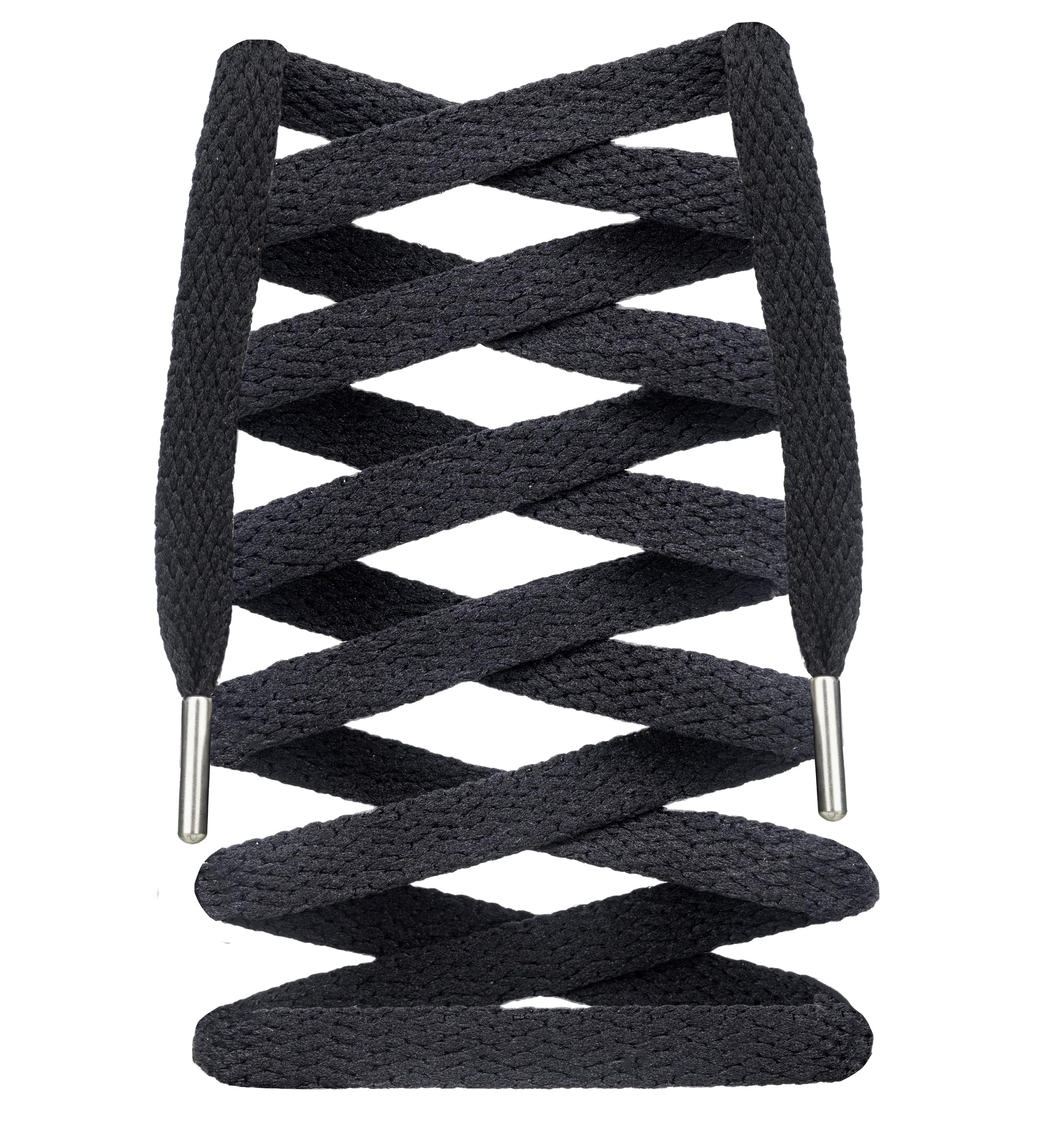 Premium Flat Cotton Shoe Laces Replacement for Air Jordan, Dunk, Air Force 1 & Converse - Durable Casual Shoelaces for Sneakers & Athletic Shoes - Perfect for Sports, Workouts & Everyday Wear