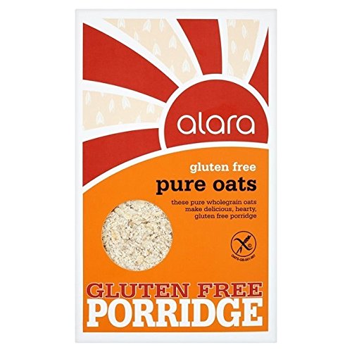 Alara Pure Gluten Free Oats - 500g Pack | Organic Rolled Oats for Baking, Breakfast & Smoothies | Vegan & Non-GMO Certified