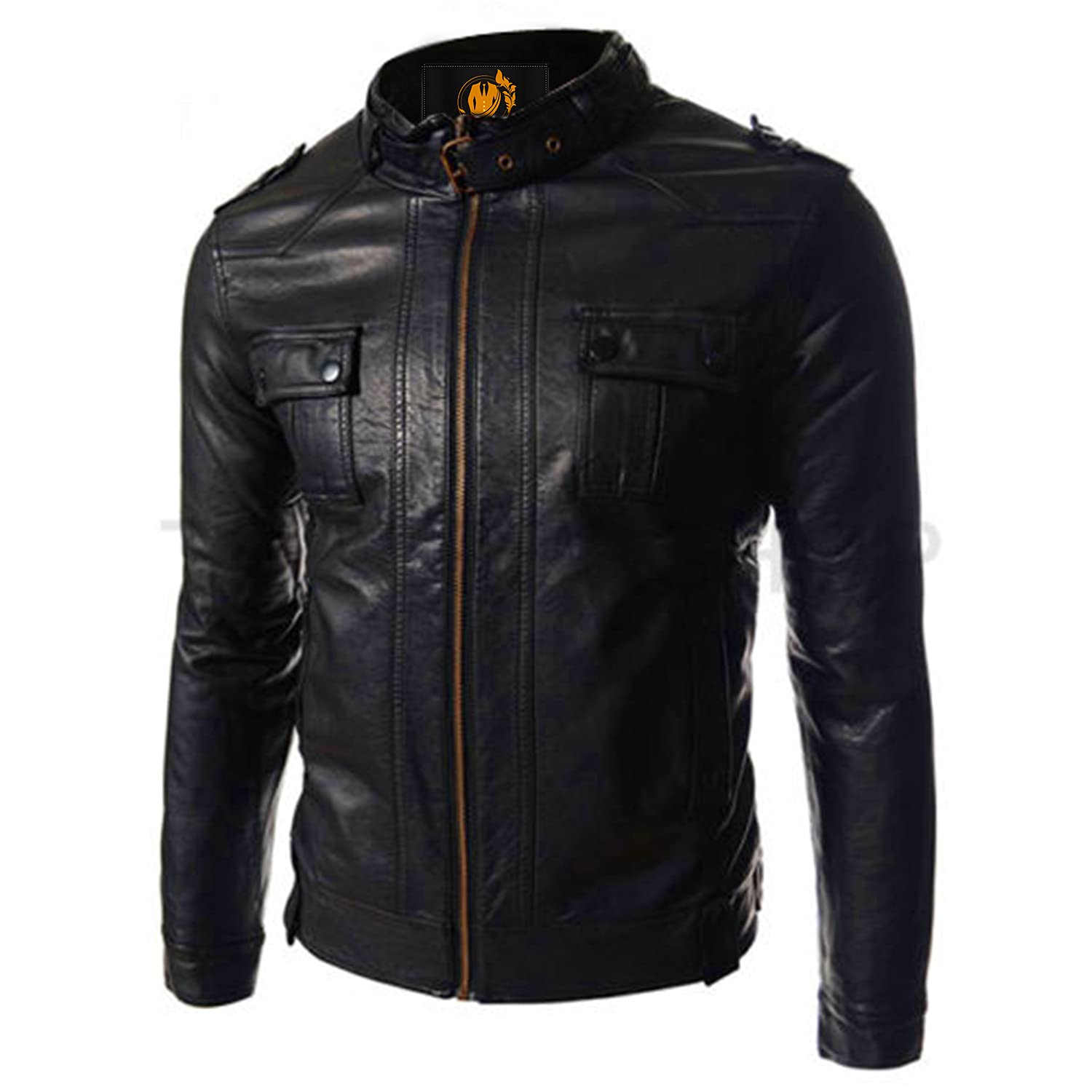 Premium Genuine Leather Jackets for Men - Stylish & Durable MARYEM COLLECTIONS | Perfect for Casual Wear, Motorcycle Riding & Outdoor Adventures