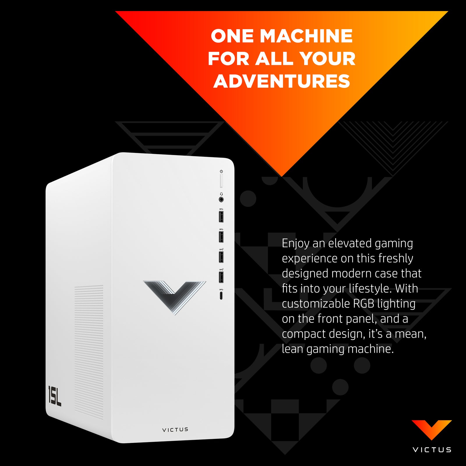 Victus by HP 15L Gaming Desktop TG02-0055t - Intel Core i5, 16GB RAM, 512GB SSD, Intel Arc A380 - Windows 11 Home - Powerful Gaming PC for Esports & Streaming