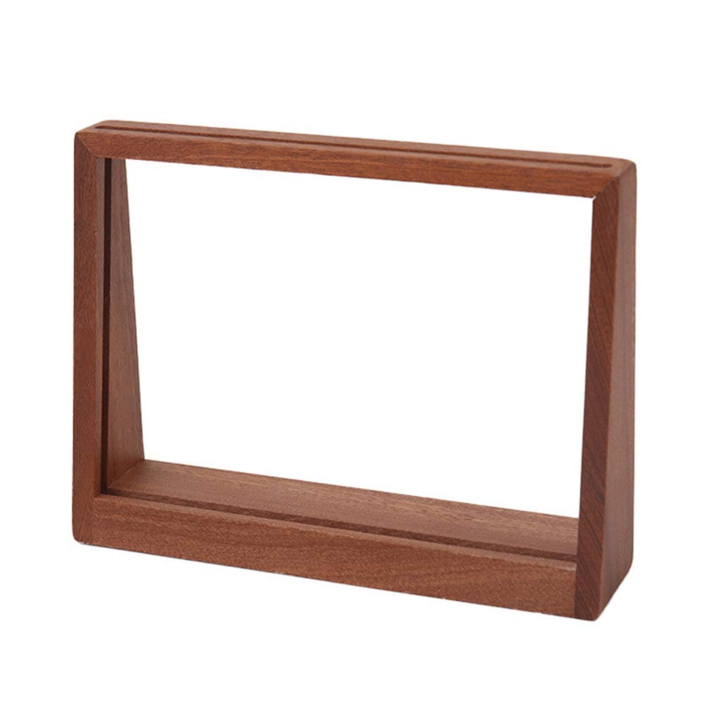 HEVIRGO 8 Inch Wooden Photo Frame - Wall Display Picture Frame for Home & Office Decor, Tabletop Display, Specimen Sheet Holder - Perfect for Family Photos, Artwork, and Memorabilia