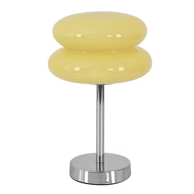 Saturn Glide Modern Glass Table Lamp - Elegant Bedside & Living Room Lighting for Home & Office Decor