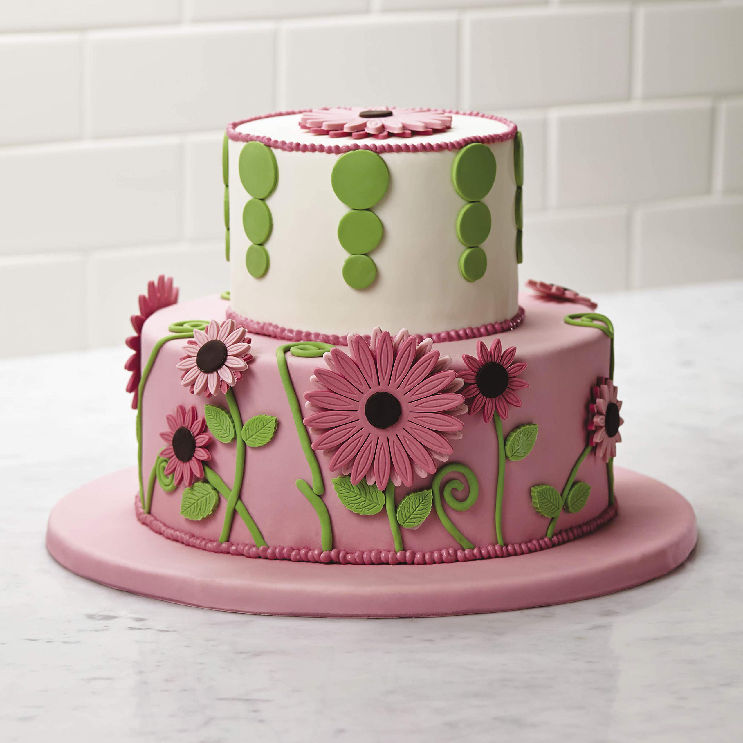 Cake Boss Flower Cake Kit - DIY Cake Decorating Kit for Birthday, Wedding & Special Occasions | Easy to Use Baking Supplies for Homemade Cakes
