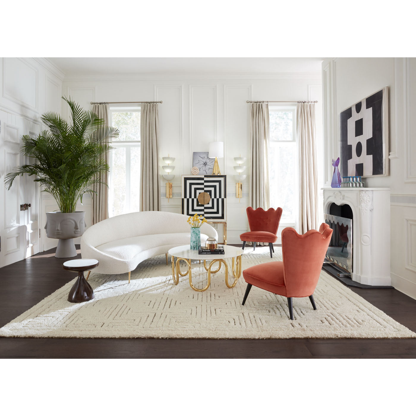Stylish Scalinatella Cocktail Table - Modern Side Table for Living Room, Bedroom & Office - Perfect for Coffee, Books & Decor