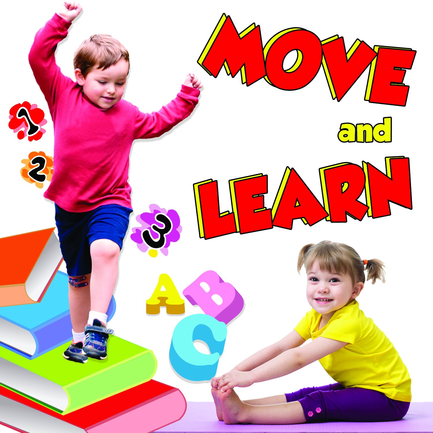 Move and Learn - Educational Toys for Kids | Interactive Learning Games for Toddlers & Preschoolers | Perfect for Home & Classroom Activities