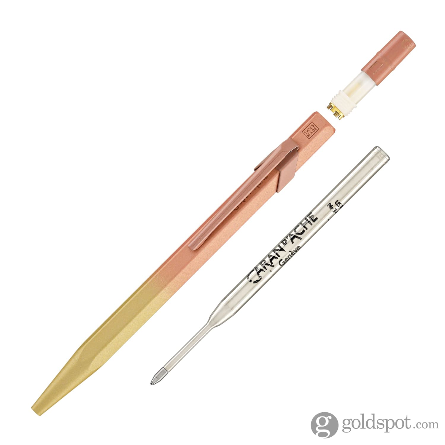 **Caran d'Ache 849 Claim Your Style Ballpoint Pen - Sunstone Pink Limited Edition 5 | Premium Writing Gift for Professionals & Students | Office, School & Everyday Use**