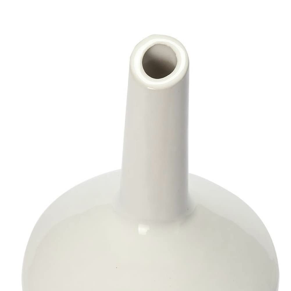 Premium 60mm Porcelain Buchner Funnel - Lab-Grade Filtration Equipment for Chemistry Experiments & Scientific Research | Ideal for Vacuum Filtration in Laboratories & Educational Settings