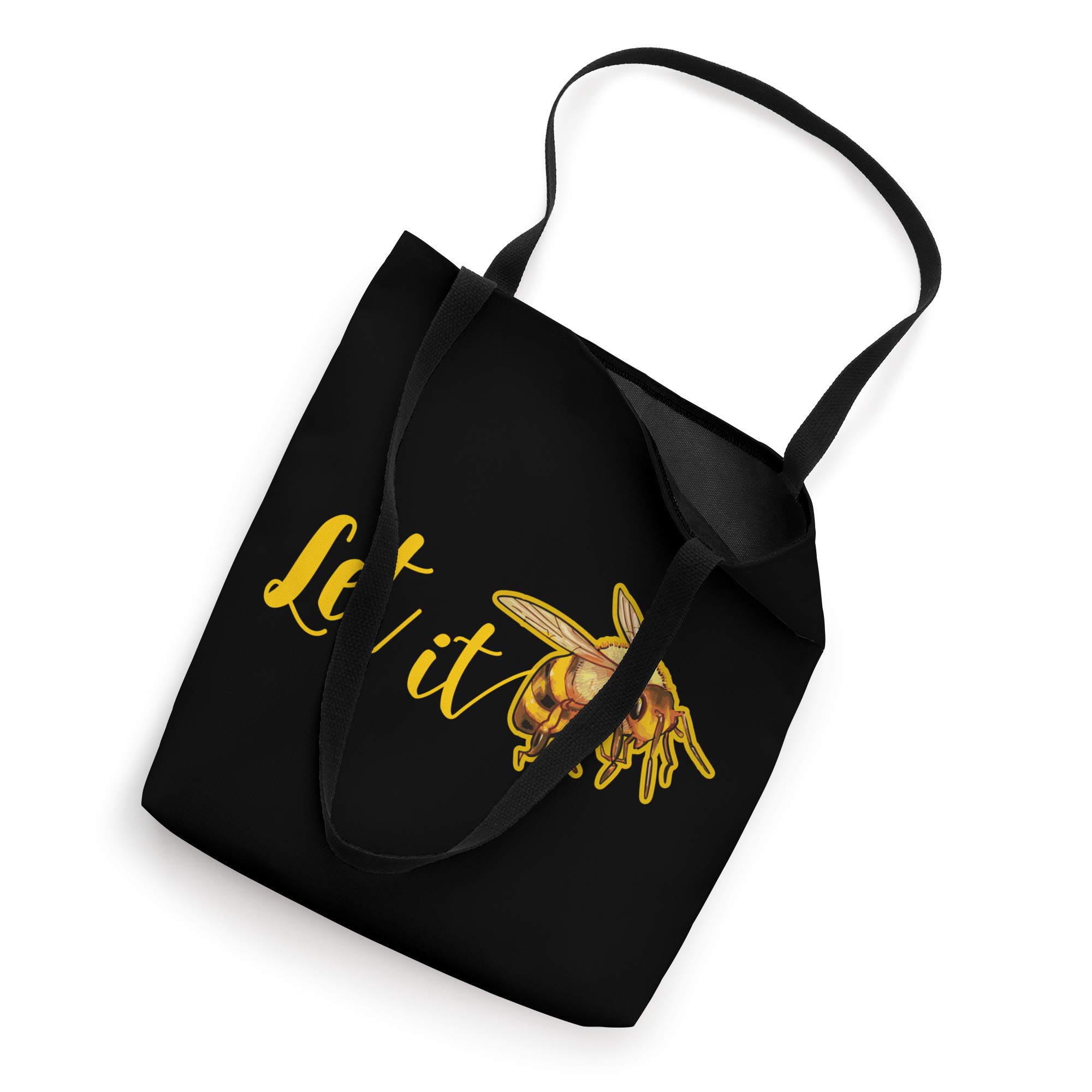 Beekeeper Gift - 'Let It Bee' Cute Honey Bee Tote Bag for Beekeeping & Gardening | Perfect for Farmers Market, Picnics & Outdoor Activities